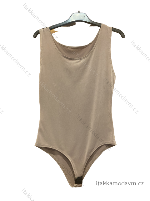 Body na ramínka  dámske (S/M ONE SIZE) TALIANSKA MÓDA IMWB23TOP/DU S/M hnedá