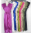 Šaty dlhé elegantné letné bez rukávov dámske (S/M ONE SIZE) TALIANSKA MÓDA IMPBB23O6307