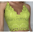 Top croptop krajkový na ramínka dámský (S/M ONE SIZE) ITALSKÁ MÓDA IMPBB234815ml
