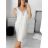 Šaty letní oversize krátký rukáv dámské (S/M ONE SIZE) ITALSKÁ MÓDA IM3233348/DU S/M čierna