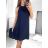 Šaty krátke letné icecool bez rukávov dámske (S/M ONE SIZE) TALIANSKA MÓDA IMM2384269/DU S/M zelená