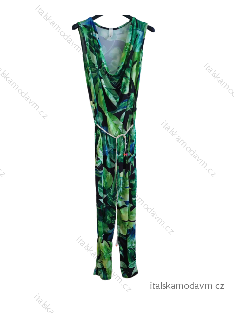 Overal icecool dlouhý bez rukávu dámský (S/M ONE SIZE) ITALSKÁ MÓDA IMM23EL4218-1/DU