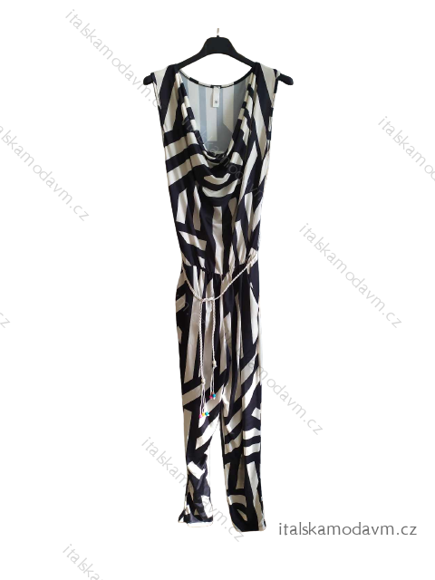 Overal icecool dlouhý bez rukávu dámský (S/M ONE SIZE) ITALSKÁ MÓDA IMM23EL4218-3/DU