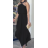 Šaty dlouhé elegantní bez rukávu dámské (S/M ONE SIZE) ITALSKÁ MÓDA IMPGM2323799