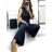Overal elegantní icecool  dámský (M/L, XL/XXL) AINUOSI ITALSKÁ MODA IMB239907 M/L tyrkysová