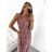 Šaty dlhé letné bez rukávu dámske (M/L, XL/2XL) TALIANSKA MODA IMB23F909/DU