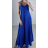 Šaty dlhé letné na ramienka dámske (S/M ONE SIZE) TALIANSKA MÓDA IMPBB23S3208