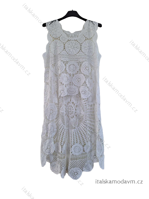 Prehoz letný cez plavky na ramienka dámsky (S/M ONE SIZE) TALIANSKA MÓDA IMPLI23210/DUR