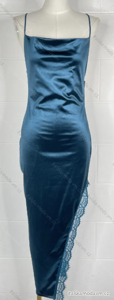 Šaty letné elegantné na ramienka dámske (S/M ONE SIZE) TALIANSKA MÓDA IMPBB23A11954