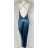 Šaty letní elegantní na ramínka dámské (S/M ONE SIZE) ITALSKÁ MÓDA IMPBB23A11954