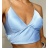 Top croptop na ramínka dámský (S/M ONE SIZE) ITALSKÁ MÓDA IMPBB23O5667