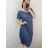 Šaty oválne letné voľnočasové oversize krátky rukáv dámske MONZA (XL/2XL/3XL ONE SIZE) TALIANSKA MÓDA IM422510/DU0 vínová třešeň 2XL/3XLR