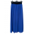 Sukňa šifónová dlhá dámska (S/M/L ONE SIZE) TALIANSKA MóDA IM322116/DUR S/M Neónovo ružová
