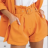Kraťasy s páskem dámské (S/M ONE SIZE) ITALSKÁ MÓDA IMPBB23C17049