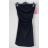 Šaty elegantní carmen bez rukávu dámské (S/M ONE SIZE) ITALSKÁ MÓDA IMPBB23A12076