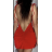 Šaty letné elegantné na ramienka dámske (S/M ONE SIZE) TALIANSKA MÓDA IMPBB23H6799