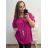 Tunika krátký rukáv dámská nadrozměr (2XL/3XL/4XL/5XL ONE SIZE) ITALSKá MODA IM323004/DU starorůžová