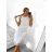 Šaty letní bez rukávu dámské (S/M/L ONE SIZE) ITALSKá MODA IMS23001/DU M / L zelená