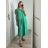 Šaty letní bez rukávů dámské (S/M ONE SIZE) ITALSKá MóDA IM823001