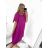 Šaty letné carmen dámske (S/M ONE SIZE) TALIANSKA MóDA IM323061/DU S/M neón zelená