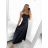 Šaty dlhé elegantné na ramienka dámske (S/M ONE SIZE) TALIANSKA MODA IM323013/DU   vínová
   S/M