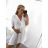 Šaty mušelínové letné  dlhý rukáv dámske (S/M ONE SIZE) TALIANSKA MÓDA IMWGG232616/DU S/M čierna
