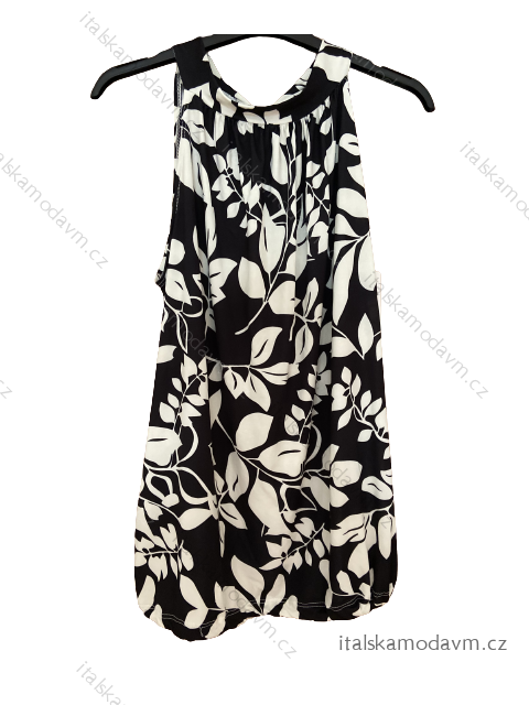 Tielko top bez rukávov letné icecool dámske (S/M/L ONE SIZE) TALIANSKA MÓDA IMM23M84215-9/DU