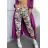 Kalhoty dlouhé kapsáče dámské (S/M ONE SIZE) ITALSKÁ MÓDA IMM23M0335