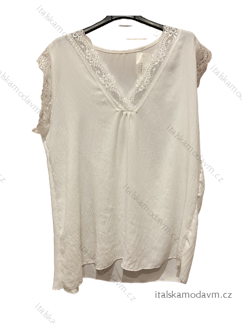 Tielko letné s čipkou dámske nadrozměr (L/XL/2XLONE SIZE) TALIANSKA MÓDA IMWGM23WITHNEY/DR