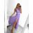 Šaty dlouhé společenské elegantní bez rukávu dámské (S/M ONE SIZE) ITALSKÁ MÓDA IMPSH223598