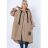 Bunda kabát parka šustáková dámská nadrozměr (XL/2XL ONE SIZE) ITALSKÁ MÓDA IMD23660
