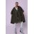 Bunda kabát parka dámská nadrozměr (XL/2XL ONE SIZE) ITALSKÁ MÓDA IMD23675