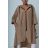 Bunda kabát parka dámská nadrozměr (XL/2XL ONE SIZE) ITALSKÁ MÓDA IMD23675