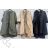 Bunda kabát parka dámská nadrozměr (XL/2XL ONE SIZE) ITALSKÁ MÓDA IMD23675