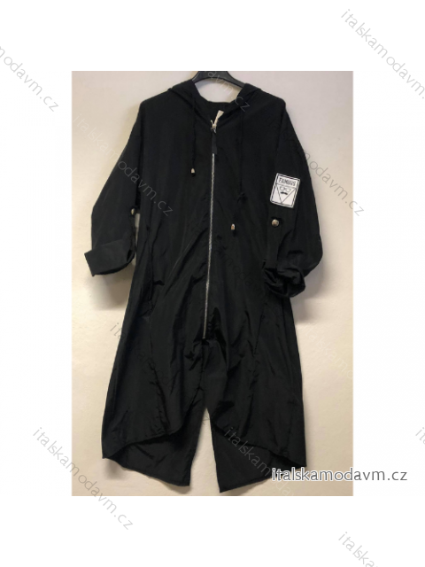 Bunda / Kabát dlhá jarná dámska (S/LONE SIZE) TALIANSKÁ MÓDA Im921379/DR