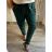 Kalhoty dlouhé strečové dámské nadrozměr (XL/2XL/3XL ONE SIZE) ITALSKÁ MÓDA IMWQ233251 tmavě modrá XL/2XL