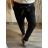 Kalhoty dlouhé strečové dámské nadrozměr (XL/2XL/3XL ONE SIZE) ITALSKÁ MÓDA IMWQ233251 tmavě modrá XL/2XL