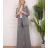 Sako elegantný dlhý rukáv dámske (S/M ONE SIZE) TALIANSKA MÓDA IMPLI239612