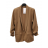 Sako elegantný dlhý rukáv dámske (S/M ONE SIZE) TALIANSKA MÓDA IMPLI239612