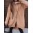 Mikina oversize teplá s kapucí na zip dlouhý rukáv dámské nadrozměr (L/XL ONE SIZE) ITALSKÁ MÓDA IMD23725