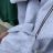 Mikina oversize teplá s kapucí na zip dlouhý rukáv dámské nadrozměr (L/XL ONE SIZE) ITALSKÁ MÓDA IMD23725