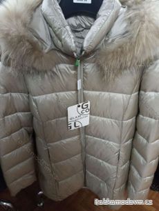 Bunda zimná s kapucňou na zips dámska (S-2XL) TALIANSKA MÓDA IMP23015