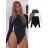 Body dlhý rukáv dámske (S/M ONE SIZE) TALIANSKA MóDA IMM23M30307