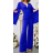Overal dlhý elegantný dlouhý rukáv dámsky (S/M ONE SIZE) TALIANSKA MÓDA IMPBB23B8860