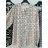 Tunika blúzka košeľová dlhý rukáv dámska (S/M ONE SIZE) TALIANSKA MÓDA IMWY23164