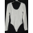 Body dlhý rukáv dámsky (S/M ONE SIZE) TALIANSKA MÓDA IMPBB23C2987