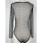 Body krajkové dlhý rukáv dámsky (S/M ONE SIZE) TALIANSKA MÓDA IMPBB23B1236