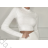 Croptop dlouhý rukáv dámský (S/M ONE SIZE) ITALSKÁ MÓDA IMPBB23Z5141