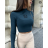 Croptop dlhý rukáv dámsky (S/M ONE SIZE) TALIANSKA MÓDA IMPLP2330570060