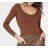 Body dlouhý rukáv dámský (S/M ONE SIZE) ITALSKÁ MÓDA IMPBB23A11208